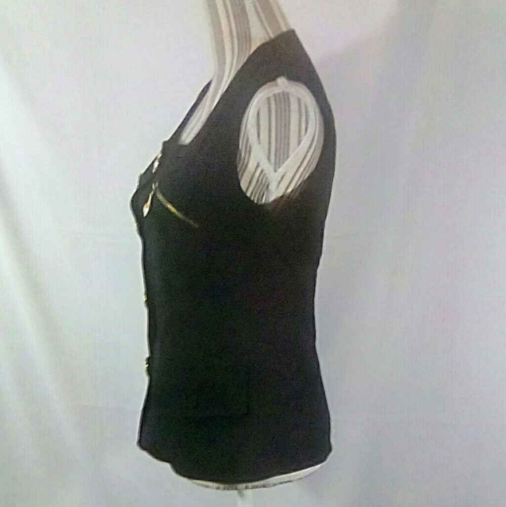 Vertigo Paris Pour La Ville Black Vest Large - Picture 3 of 7